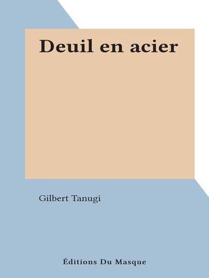cover image of Deuil en acier